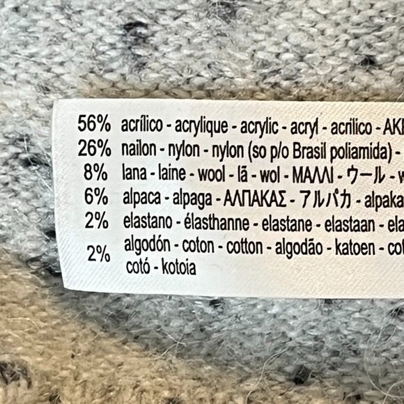 Zara Turtleneck Pullover Sweater Oversized Cozy Academia Winter Preppy S - Picture 3 of 5